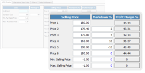 6 Pricing Levels With Auto-Adjustments in AutoCount Software: Flexible pricing options tailored for diverse customer categories