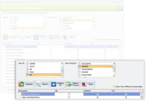 Improved User Access Management in AutoCount Software: Securely manage user roles and permissions with advanced access controls