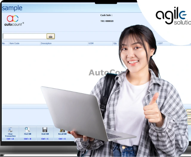 AutoCount POS System – Learn More About Retail Solutions AutoCount POS system – Streamline retail operations with AutoCount Point of Sale software from Agile X Solution.