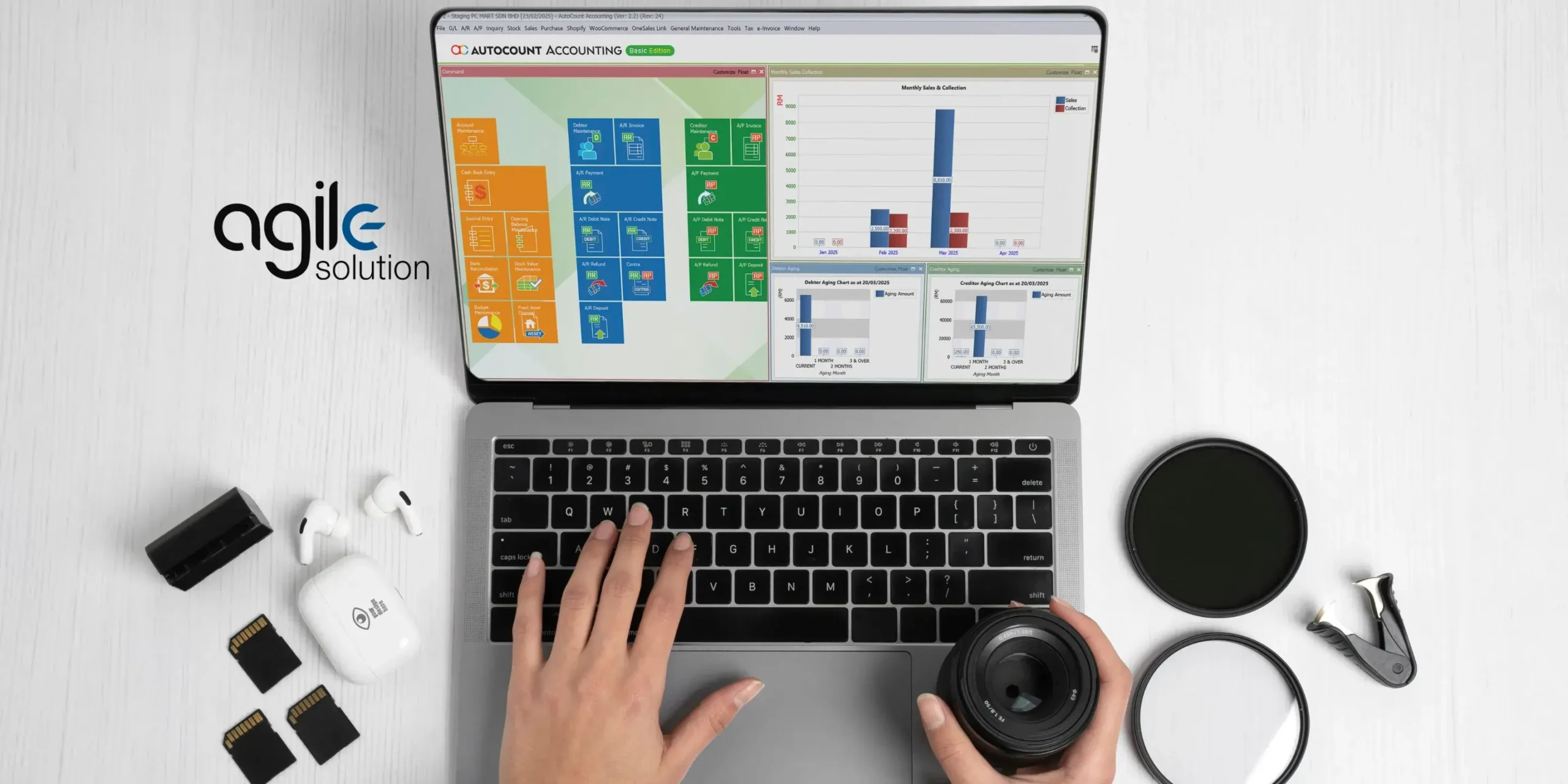 AutoCount Software Solution with Cofee AutoCount Software Solution with Cofee -Agile X
