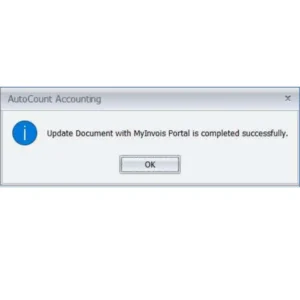 reconcile AutoCount LHDN8