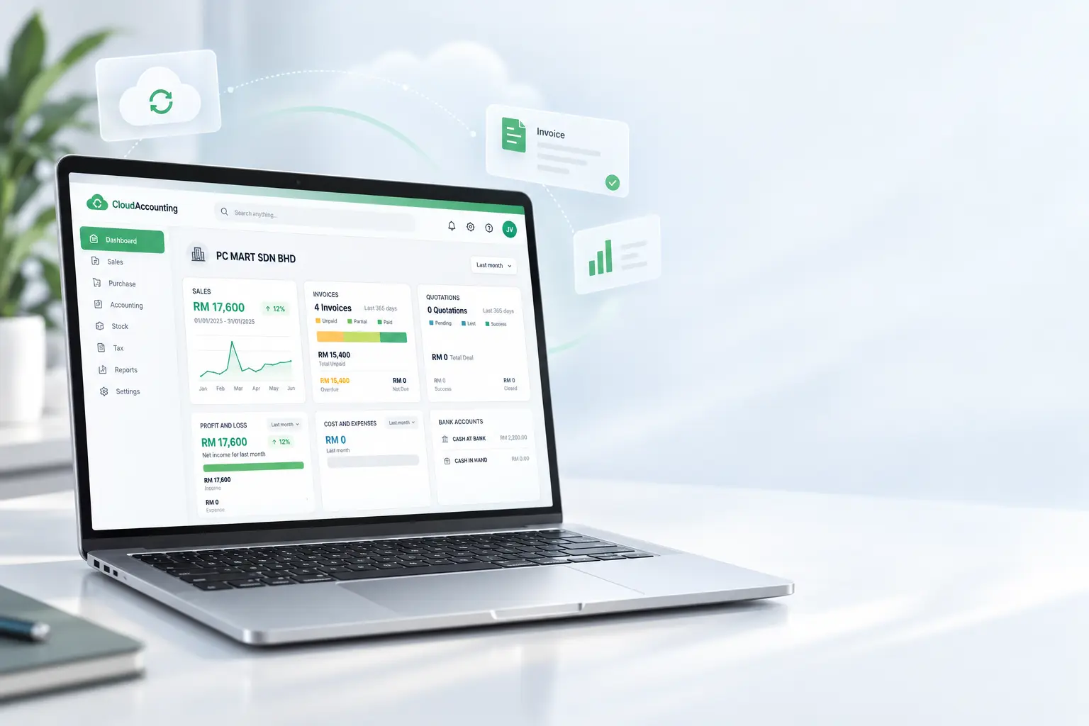 AutoCount run your book from anywhere